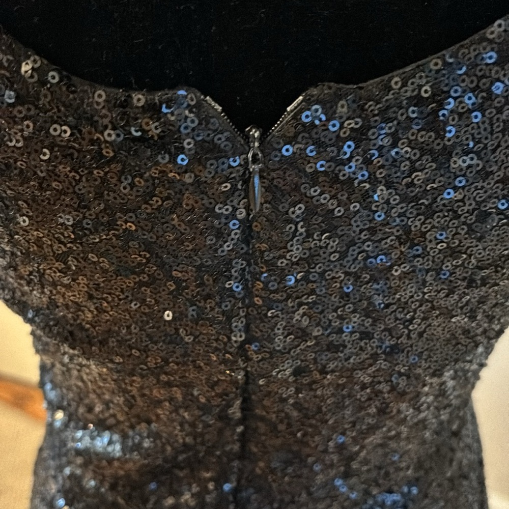 Rue 21 Black Sequin Sleeveless Dress Size M - Picture 8 of 11